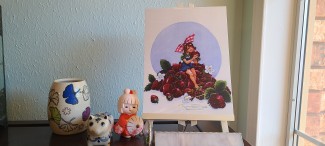 9x12 Ponchatoula Strawberries print